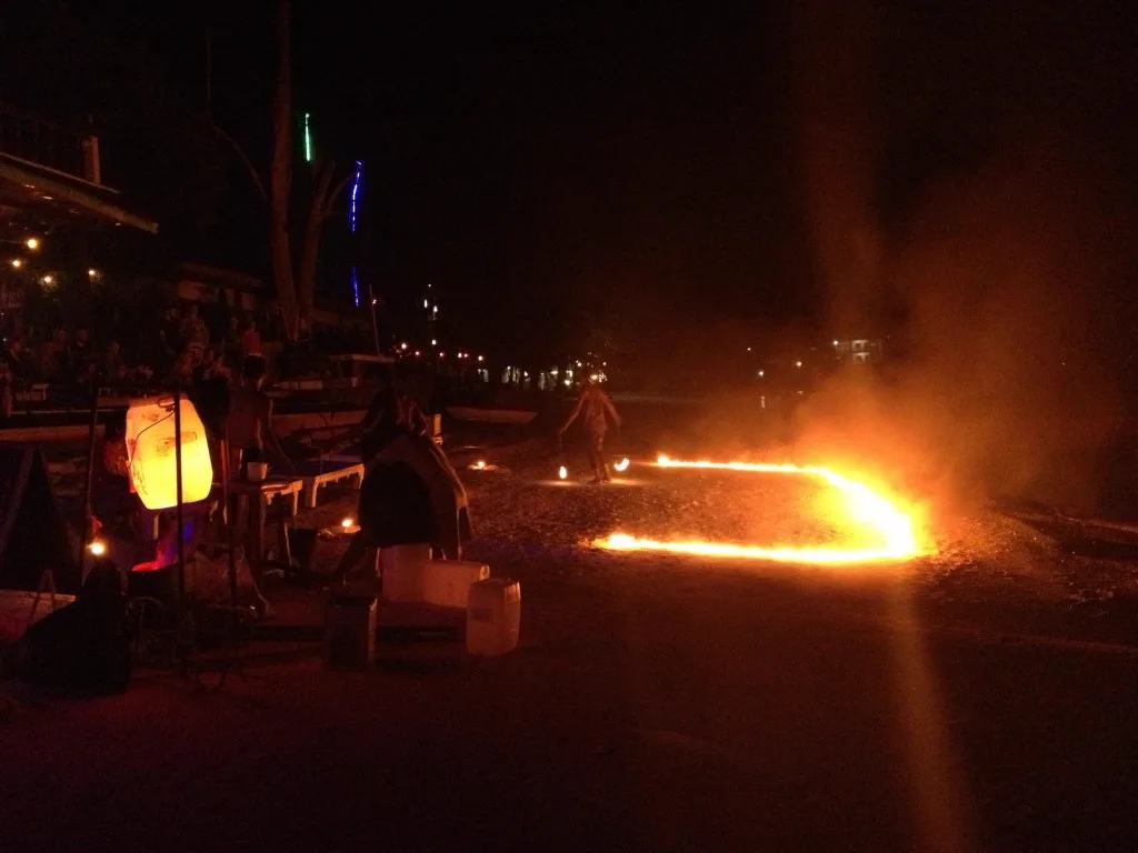 Fire show Koh Tao